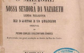 Livro Teatro Lenda Nazare